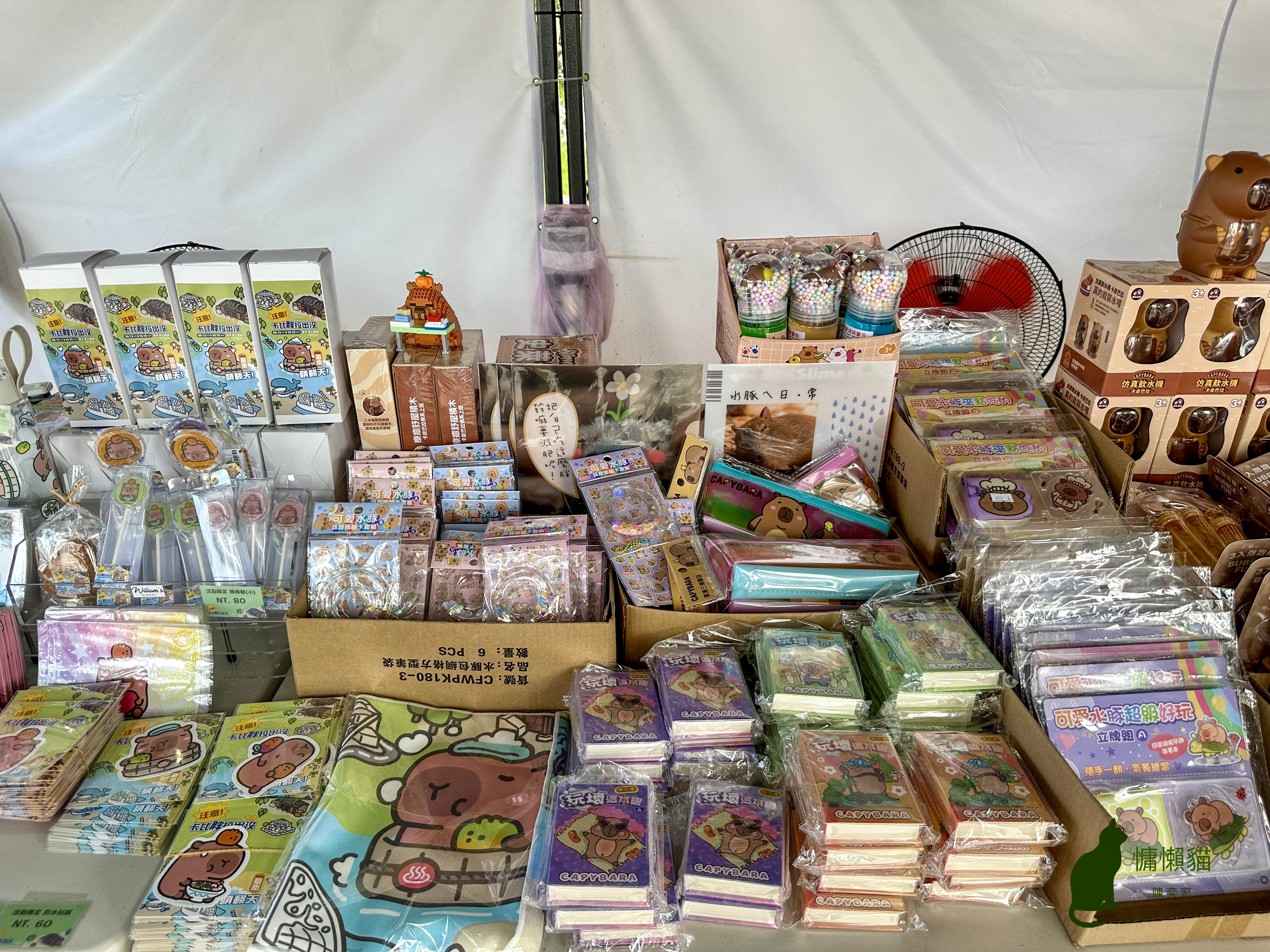 台南萌潮再度來襲,慵懶療癒的卡比胖拉出沒在漁人碼頭,陪大家一 台南萌潮再度來襲,慵懶療癒的卡比胖拉出沒在漁人碼頭,陪大家一