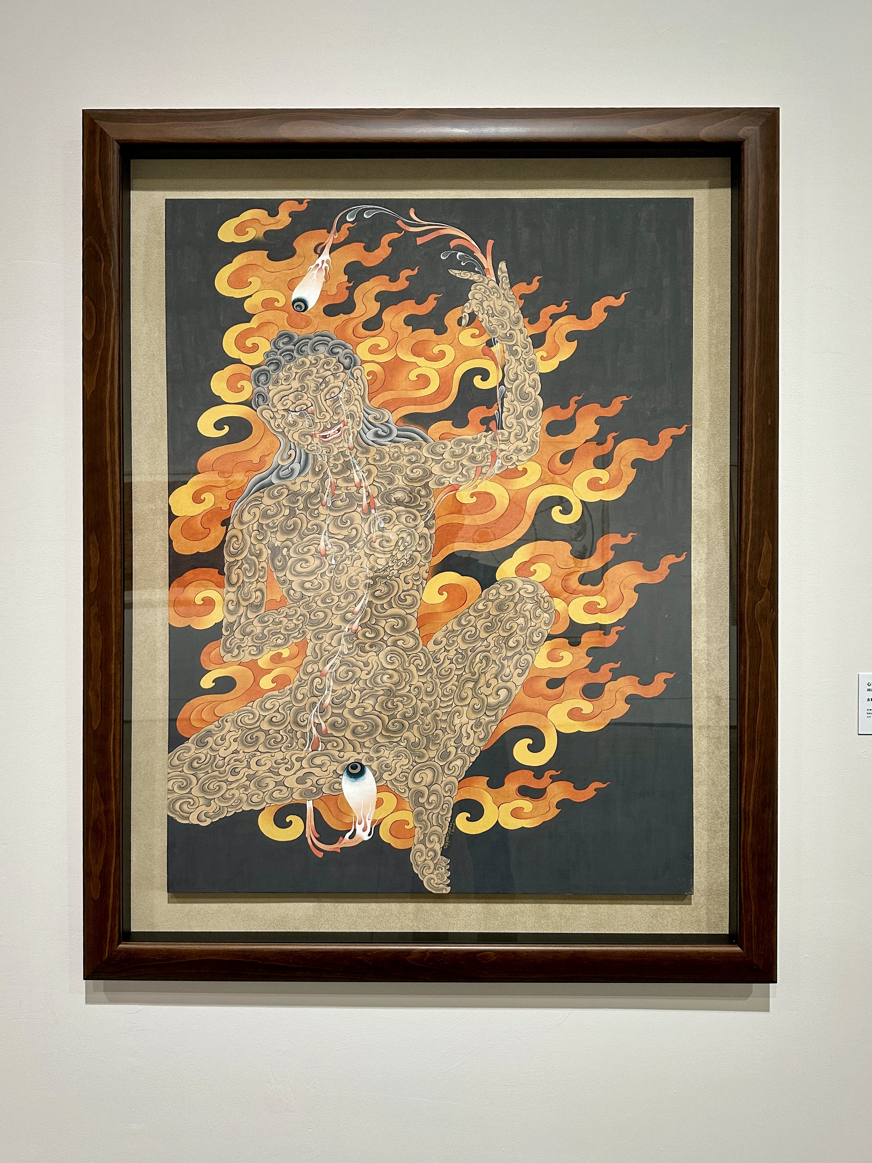 尼泊爾與不丹的當代藝術家從古老的唐卡與佛教符號出發，將其融入