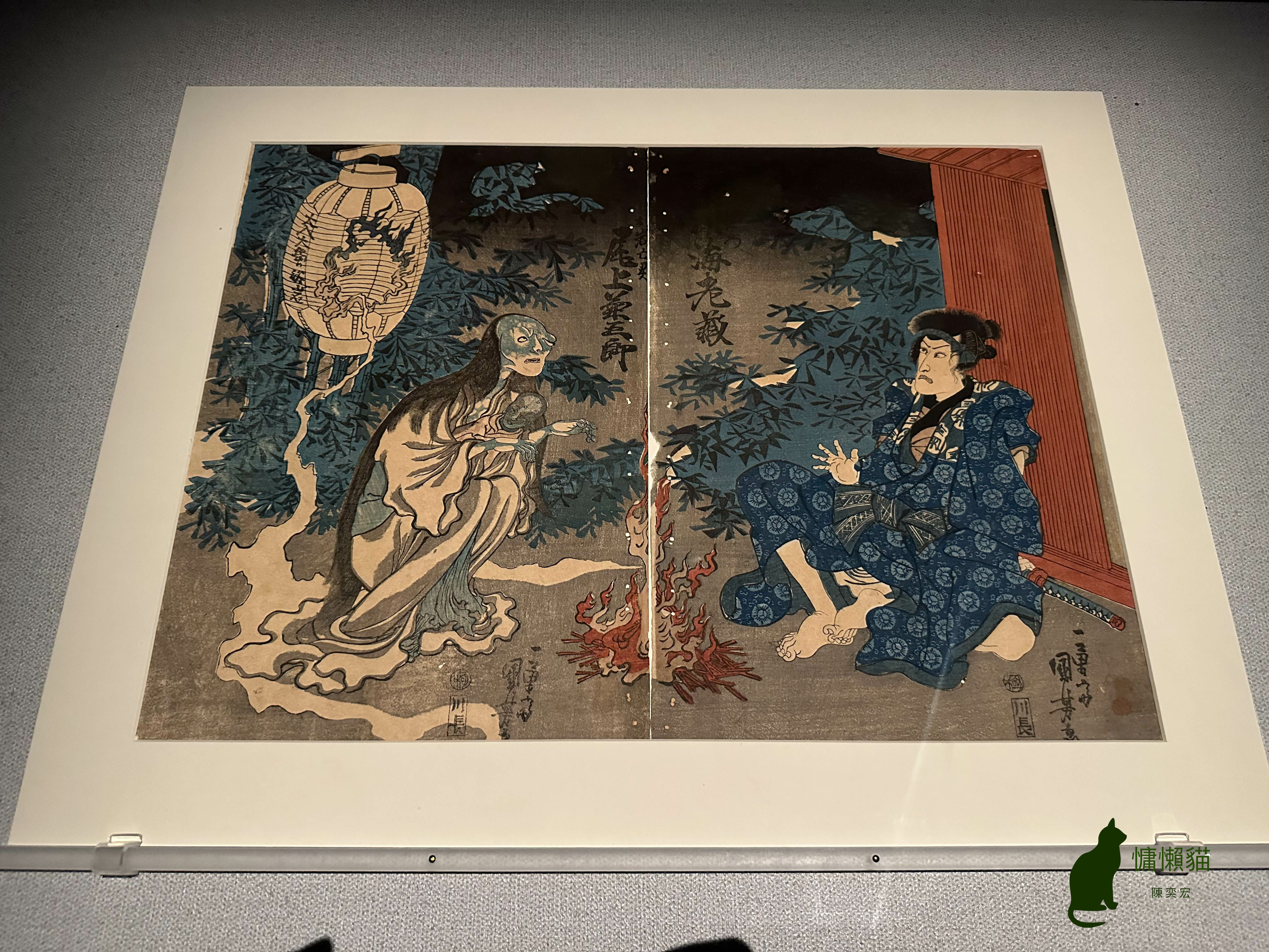 浮世繪是一首能看見的詩，它純粹的線條與色彩，帶領著我們以感覺