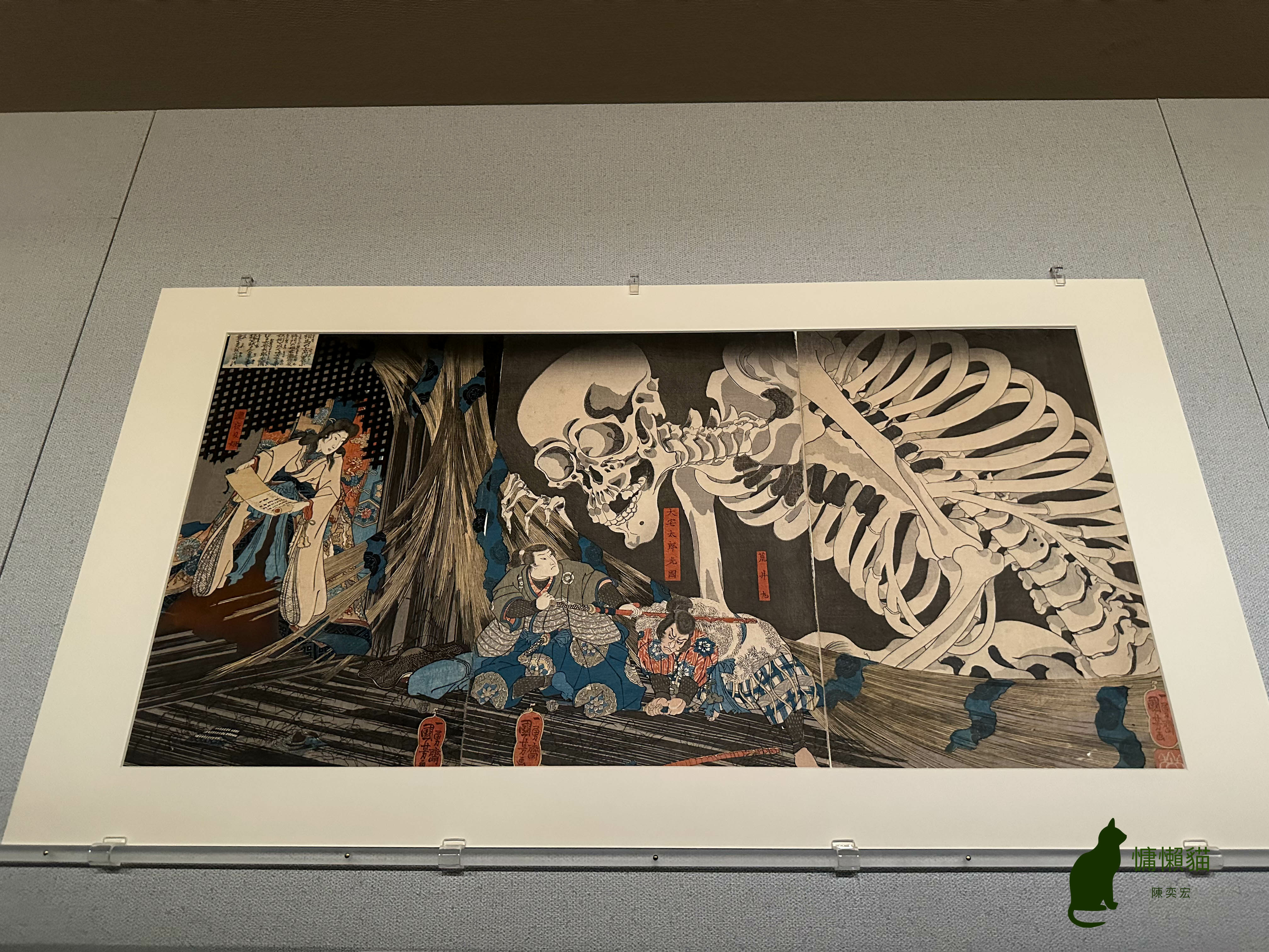 浮世繪是一首能看見的詩，它純粹的線條與色彩，帶領著我們以感覺