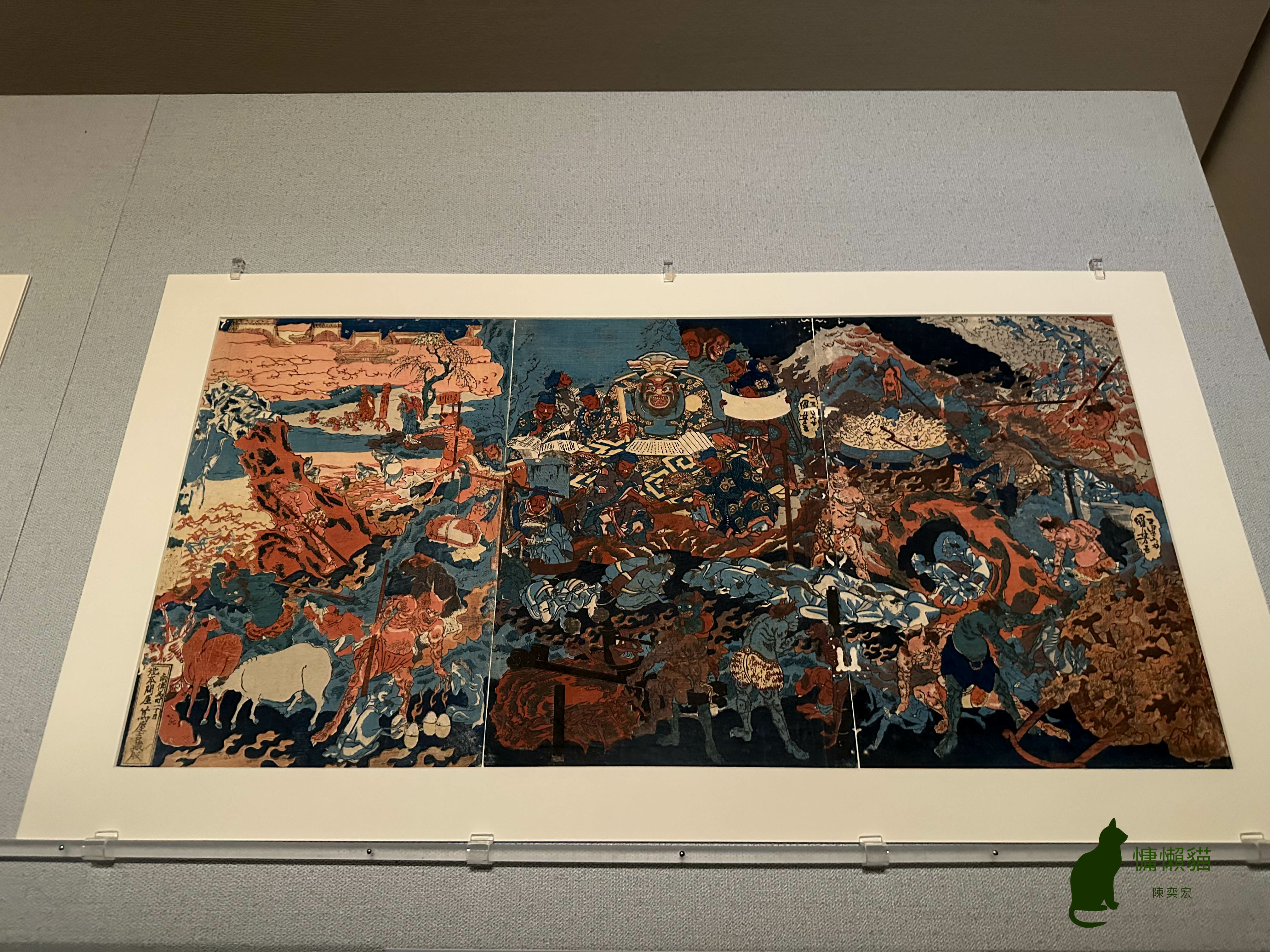 浮世繪是一首能看見的詩，它純粹的線條與色彩，帶領著我們以感覺