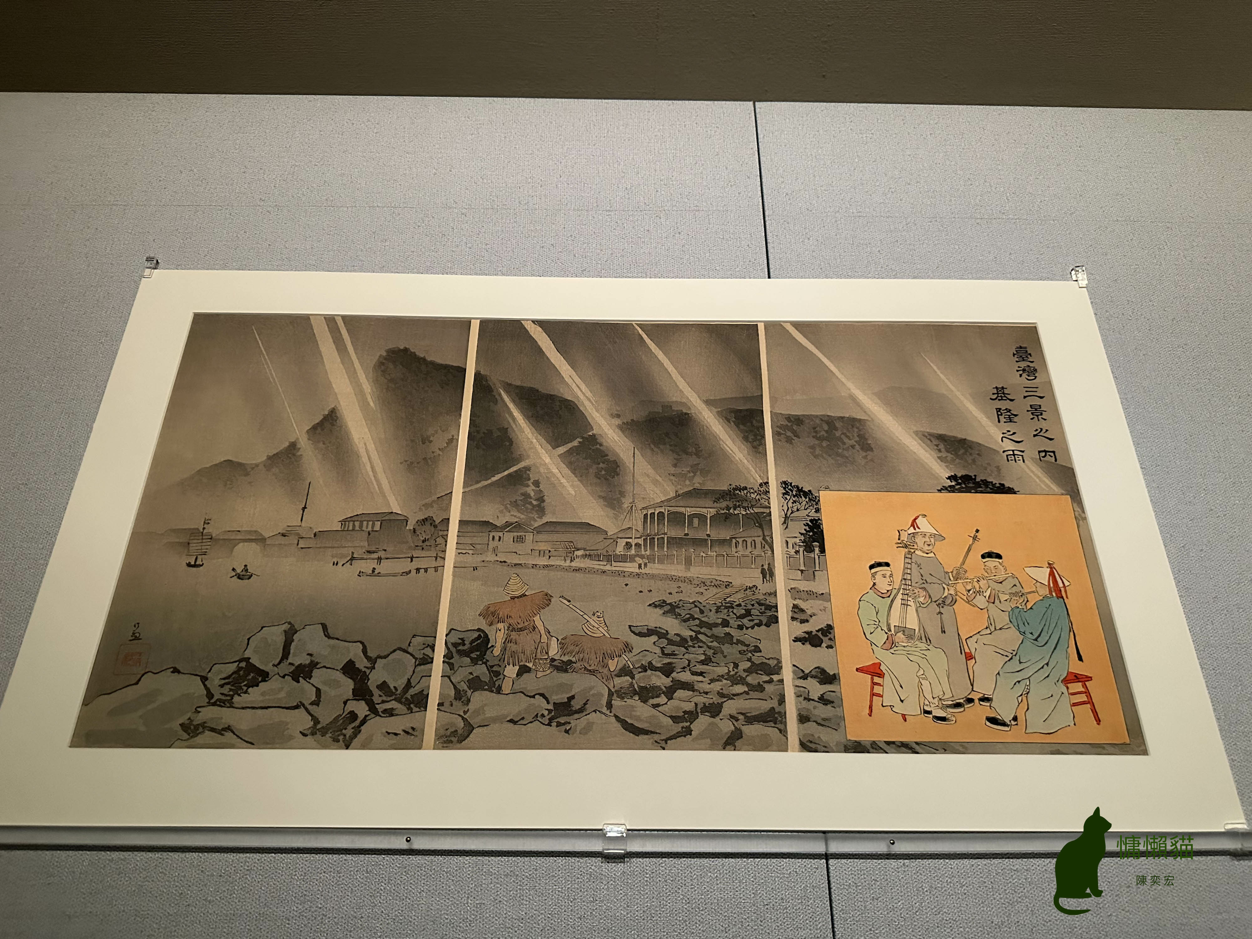 浮世繪是一首能看見的詩，它純粹的線條與色彩，帶領著我們以感覺