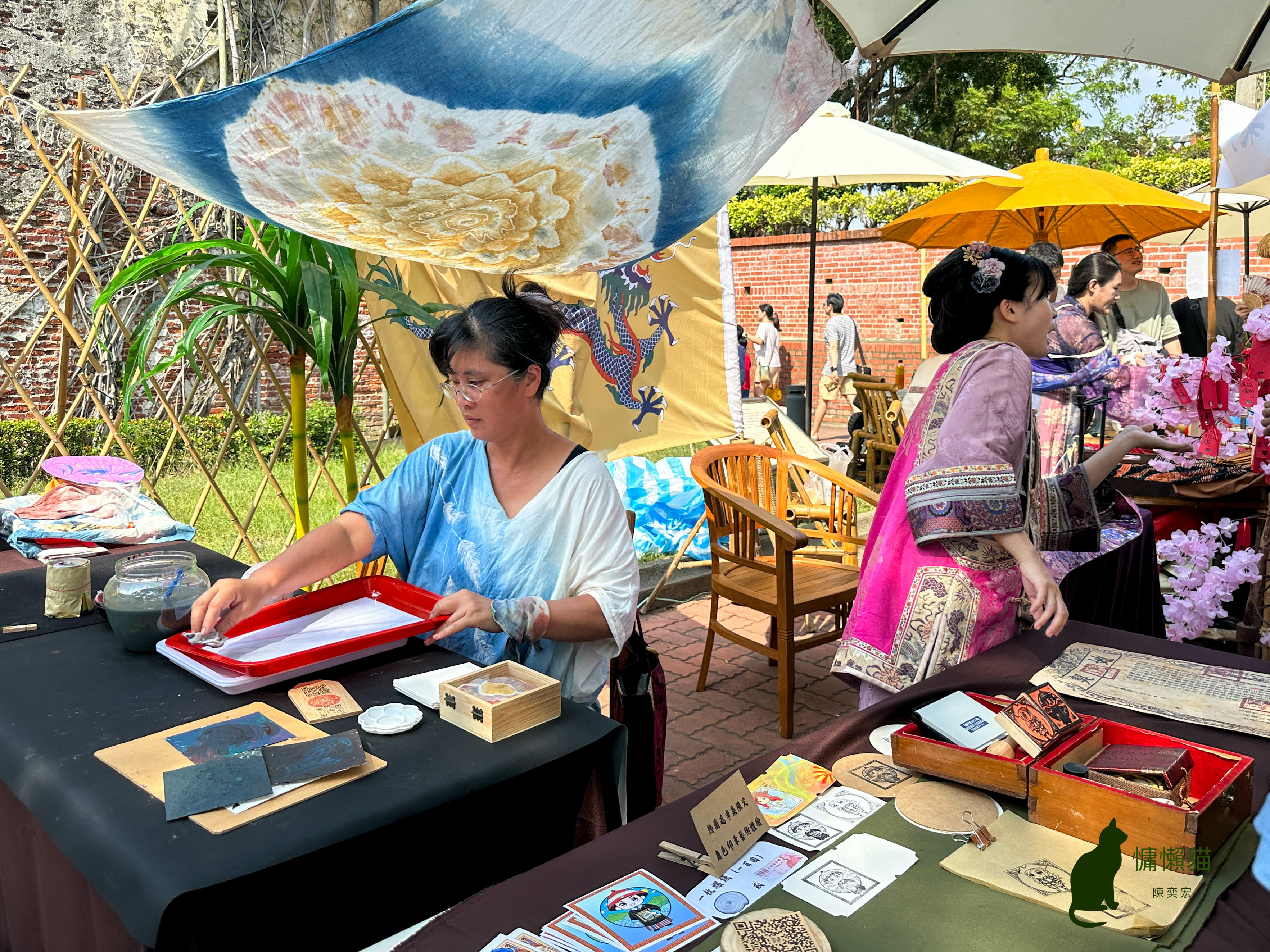 「熱蘭遮市集」讓歷史不再只是靜止的展覽，而是能親手觸摸、親身