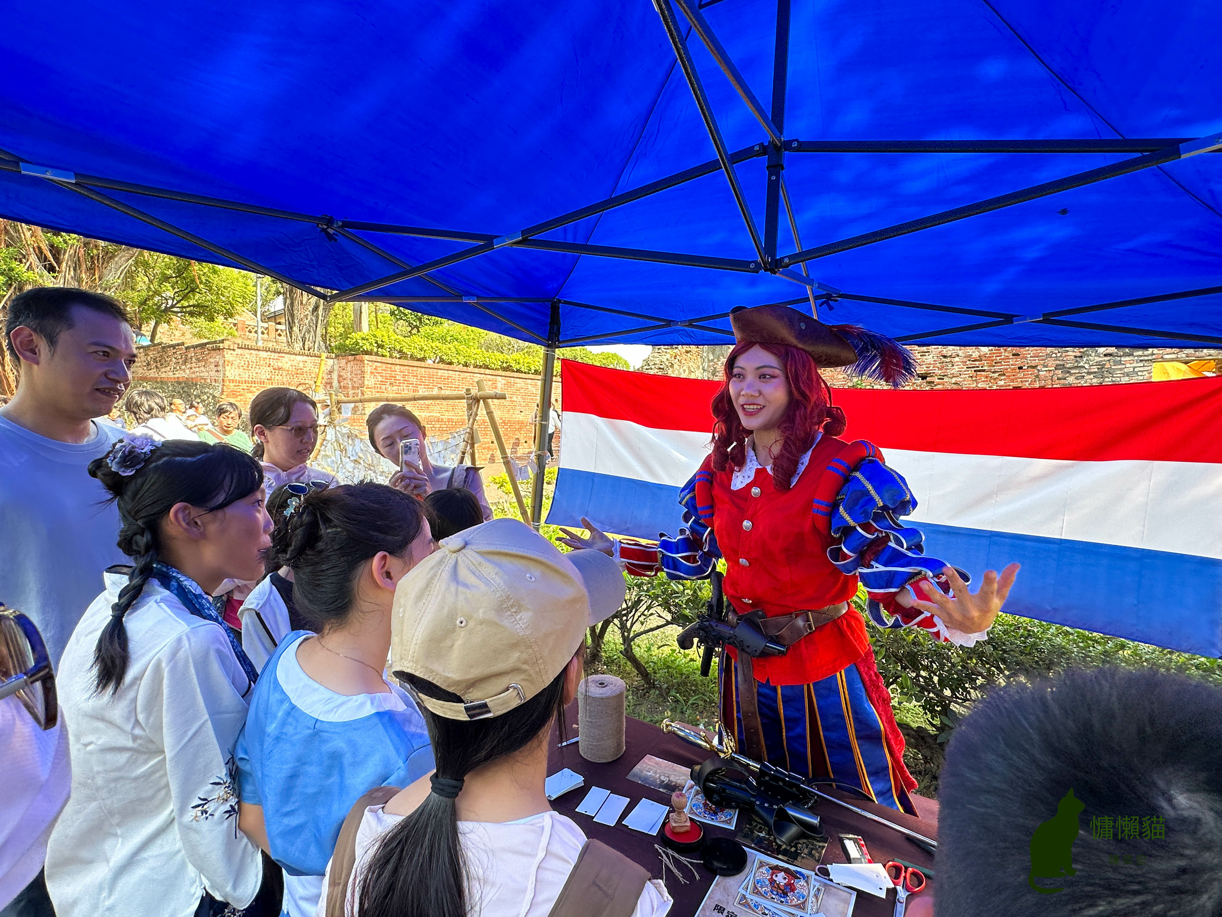 「熱蘭遮市集」讓歷史不再只是靜止的展覽，而是能親手觸摸、親身