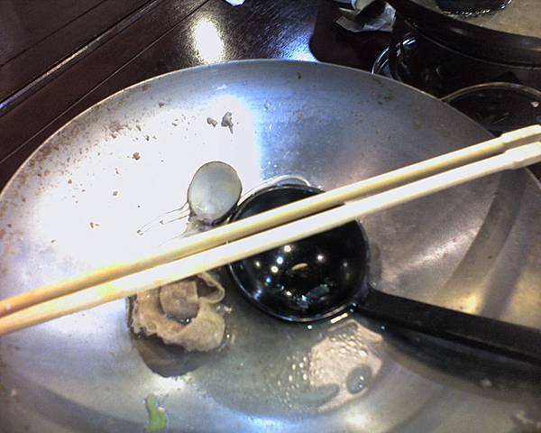 吃到一乾二淨的鍋子