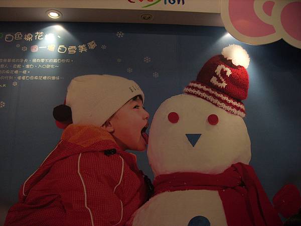 018_可愛的小孩子&amp;雪人