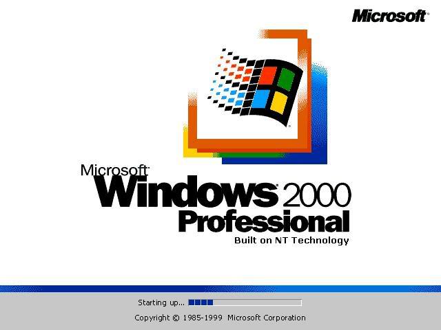 windows 2000 windows 2000