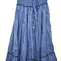 2way藍色長裙 F size