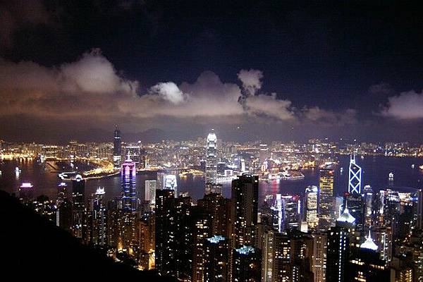 再來一張夜景，香港真好玩