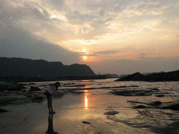 夕陽耶  (畫面中的不是我)