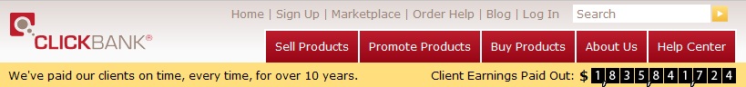 clickbank已發出超過18億美金的佣金 clickbank已發出超過18億美金的佣金