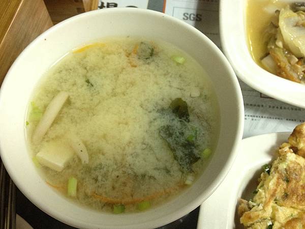 蔬菜味噌湯