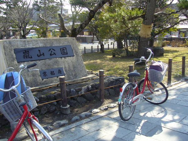 騎車逛嵐山公園