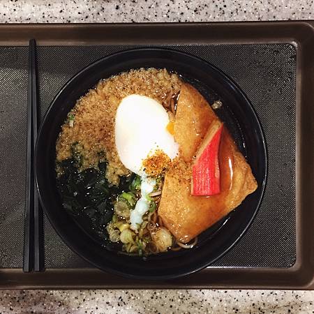 名代富士そば 豆皮蕎麥麵