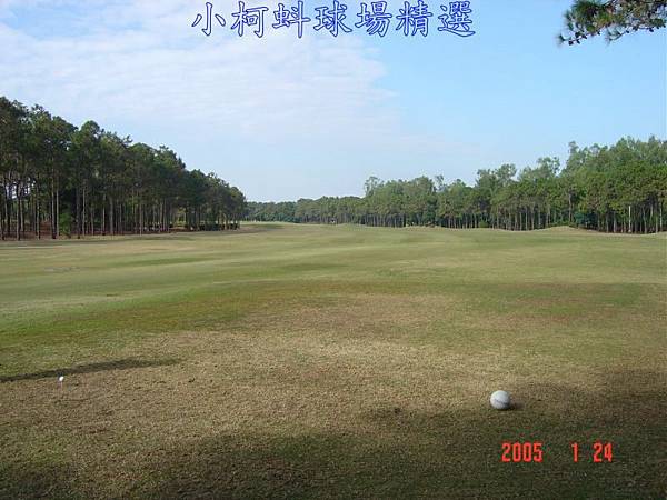 空軍清泉崗(CCK)高爾夫球場 In 第1洞 Par4  450碼