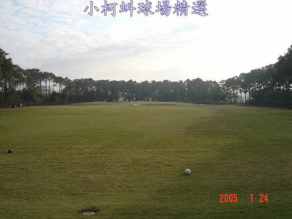 空軍清泉崗(CCK)高爾夫球場 In 第8洞 Par3  185碼