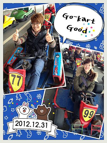 20121231Gokart初體驗