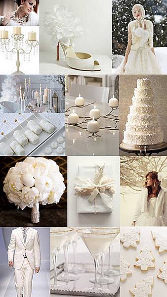 White Xmas wedding-1