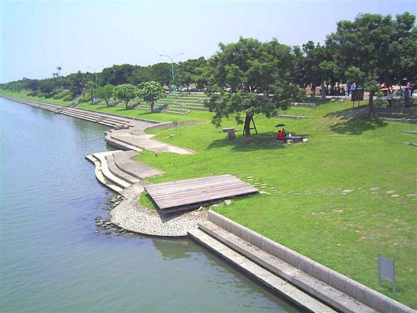 這是宜蘭冬山河的美景