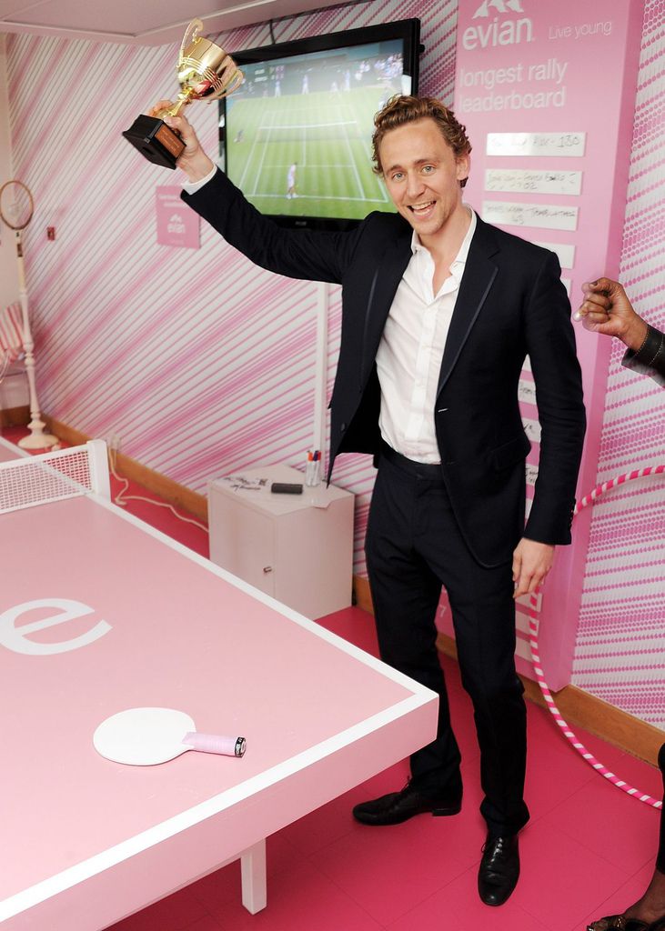 TH-the evian ‘Live young’ VIP Suite at Wimbledon on June 25, 2012 in London