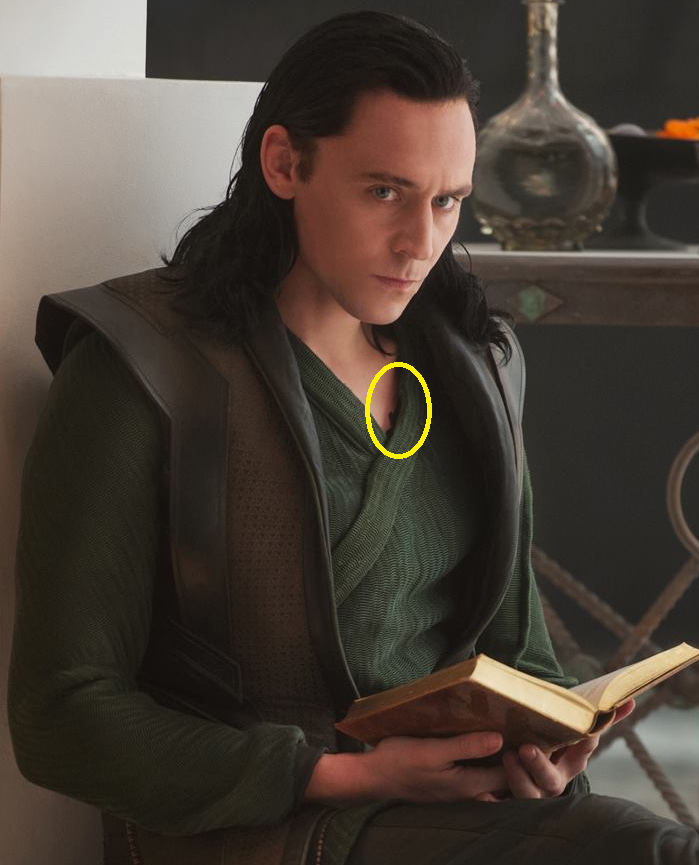 Loki的黑蕾絲內衣