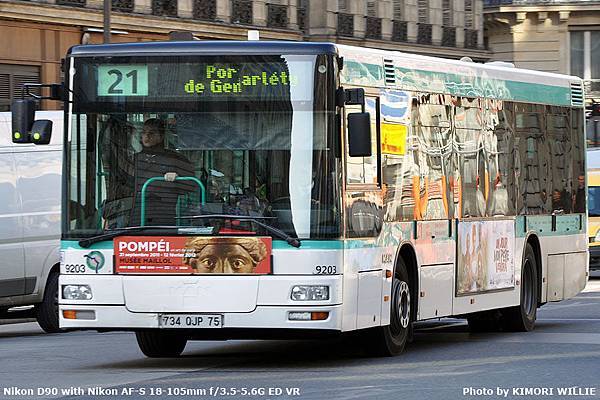 Lion's City 12m - NL223 - RATP - 2006 - 9203 Lion's City 12m - NL223 - RATP - 2006 - 9203