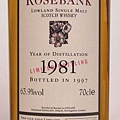 Rosebank cask strength