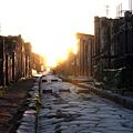 龐貝城的石板路（圖/Franco Origlia/Getty Images）