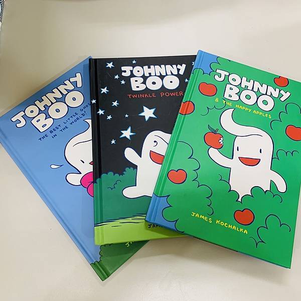 英文童書介紹 《Johnny Boo & Happy App