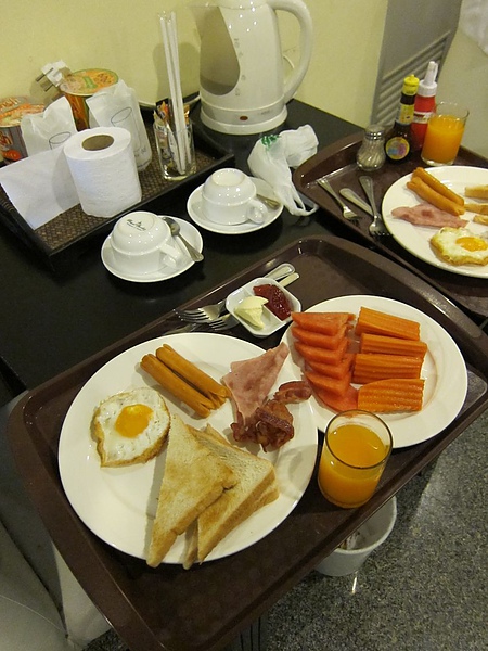 飯店的早餐
