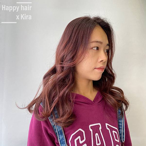 2023推薦髮色台中北屯區推薦髮廊  Happy hair 