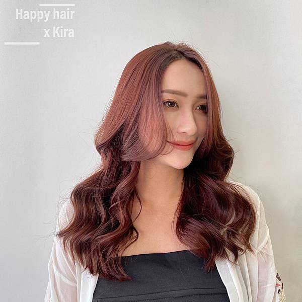 2023推薦髮色台中北屯區推薦髮廊  Happy hair 