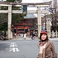 八阪神社--古道之旅的終點