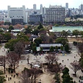原本是豐臣秀吉的皇宮的大阪城公園