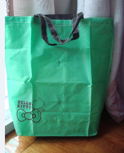 HELLO KITTY系列超大折疊購物袋環保袋原價149_現在只要79