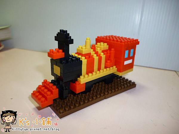 已絕版～nanoblock迷你樂高積木 迪士尼TDL限定款 西部蒸氣火車