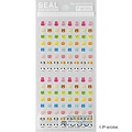 P-WORK貼紙 手帳貼系列 動物小臉SEAL32-06 $100A