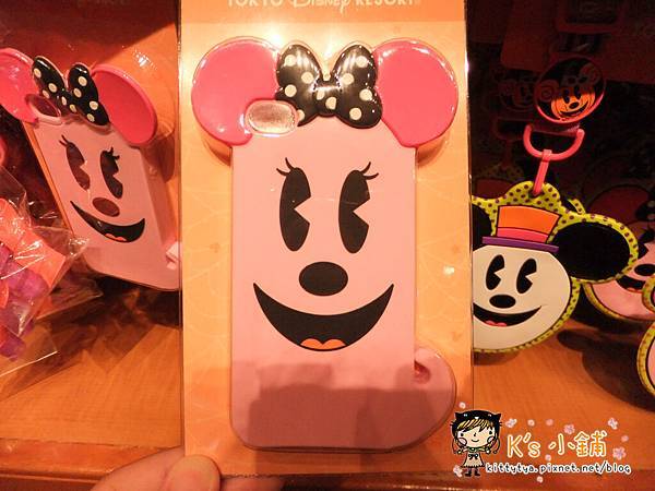 2011萬聖節限定 米妮魂iphone4矽膠手機殼 $900