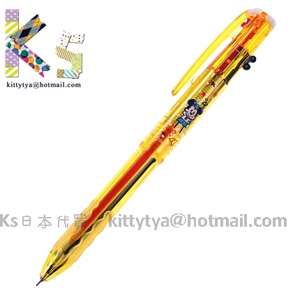 PILOT HI-TEC-C COLETO三色變芯筆 迪士尼DS限定款 米奇黃 