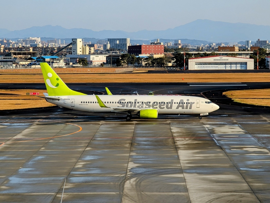 Solaseed Air空之子航空 舊稱為 亞洲天網航空 