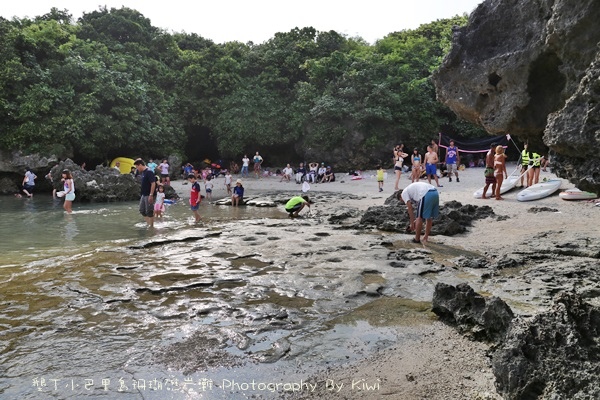 屏東墾丁小巴里島珊瑚礁岩灘恆春景點親子遊玩水0654