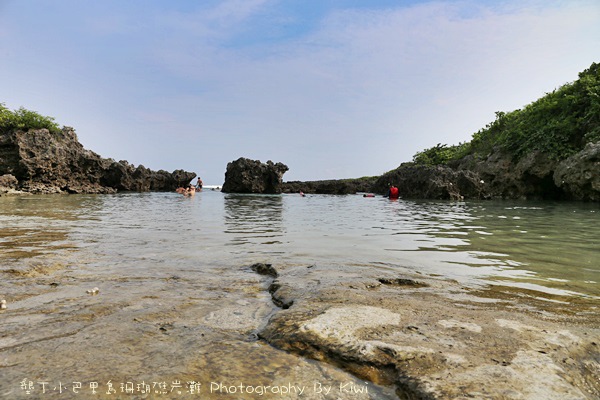 屏東墾丁小巴里島珊瑚礁岩灘恆春景點親子遊玩水0656