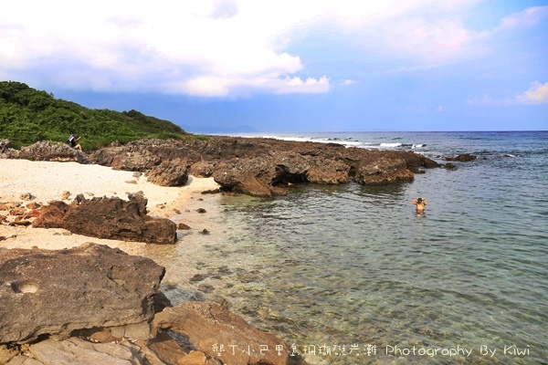 屏東墾丁小巴里島珊瑚礁岩灘恆春景點親子遊玩水0684