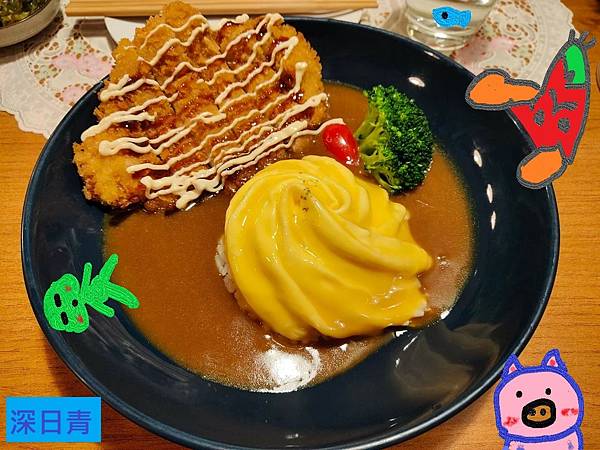 豬排多露黑咖哩飯