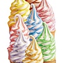 彩虹霜淇淋機 雙槽霜淇淋機