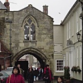 Entry to Salisbury Cathedral