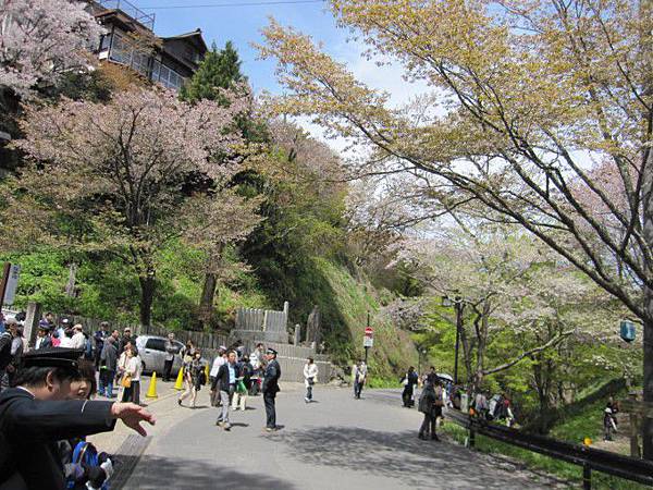 道路管制中