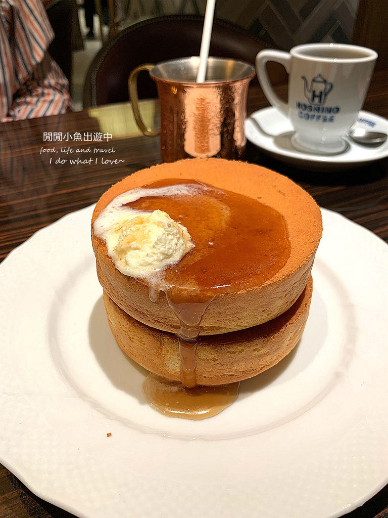 中山站美食餐廳 星乃珈琲店hoshino Coffee 必吃舒芙蕾鬆餅熱蛋糕 手沖咖啡 日本咖啡店 新光三越南西店一館4樓 閒閒小魚出遊中