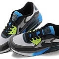 NIKE AIR MAX LUNAR90 C3.0 男鞋 白灰藍螢光綠a.jpg