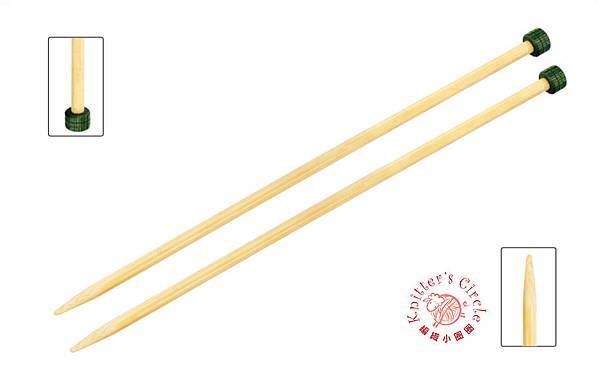Bamboo 竹單頭棒針 (有25/30/33cm三種長度)